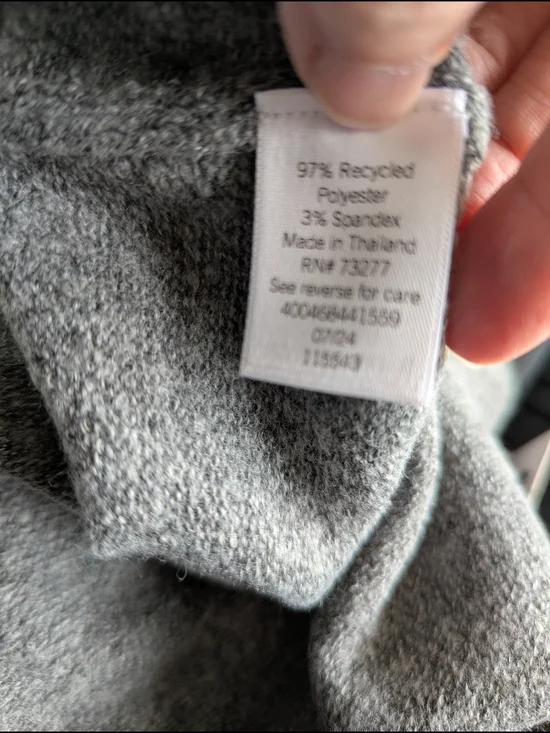 3 For $30. Sonoma Charcoal Knit Pencil Skirt - Picture 8 of 9